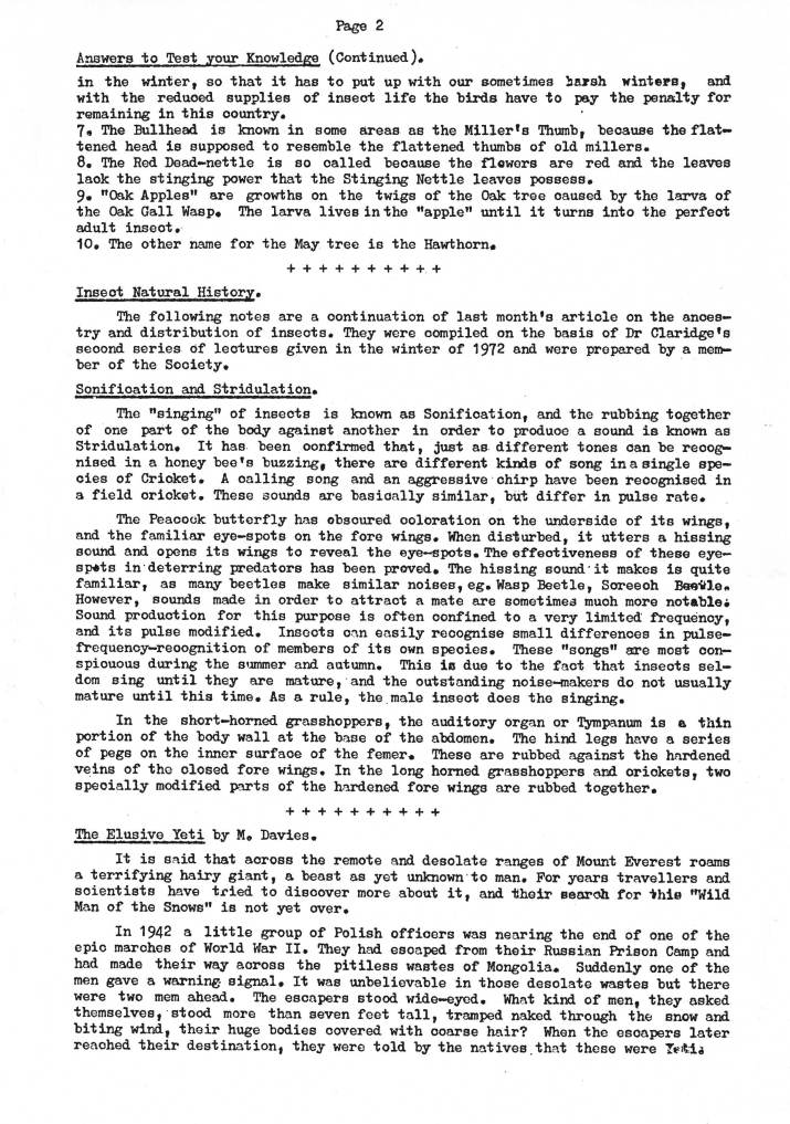 Gazette No. 5
April 1973