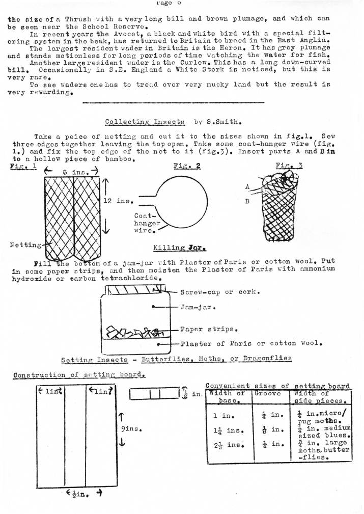 Natural History Gazette
No. 8 December 1973