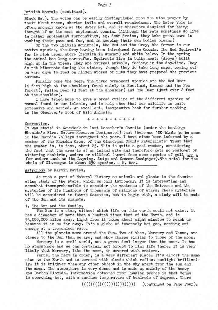 Gazette no. 3
Feb 1973