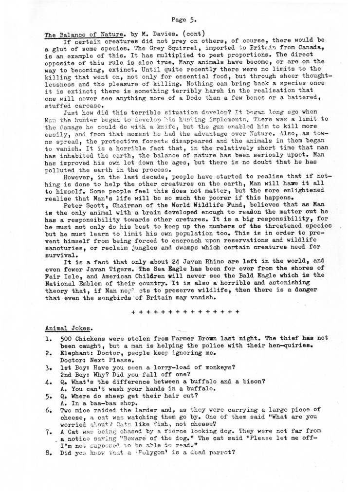 Gazette no. 2
Jan 1973