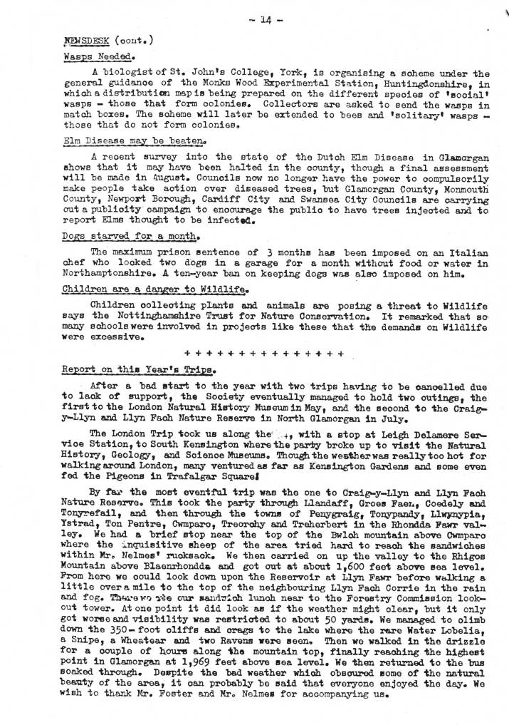 Gazette No. 7
July 1973