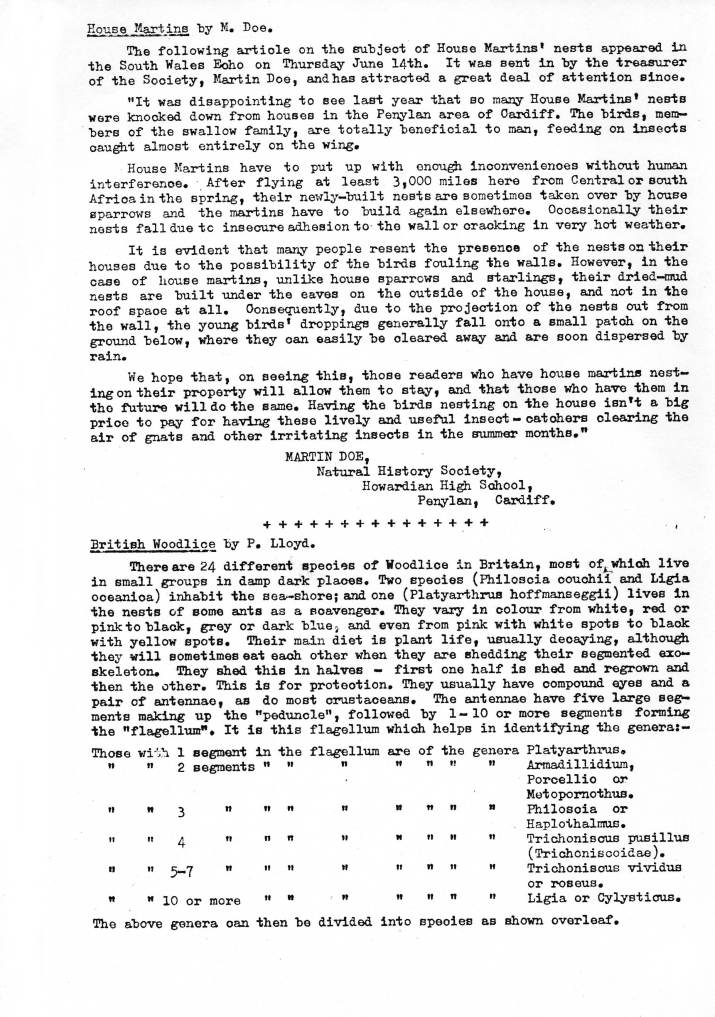 Gazette No. 7
July 1973