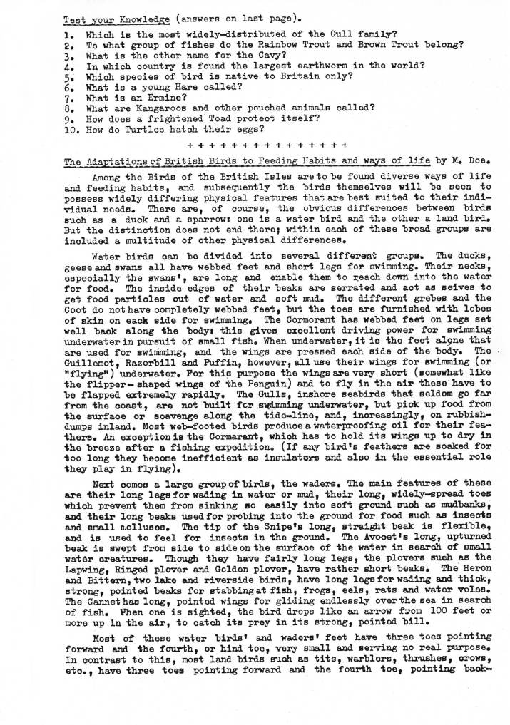 Gazette No. 7
July 1973