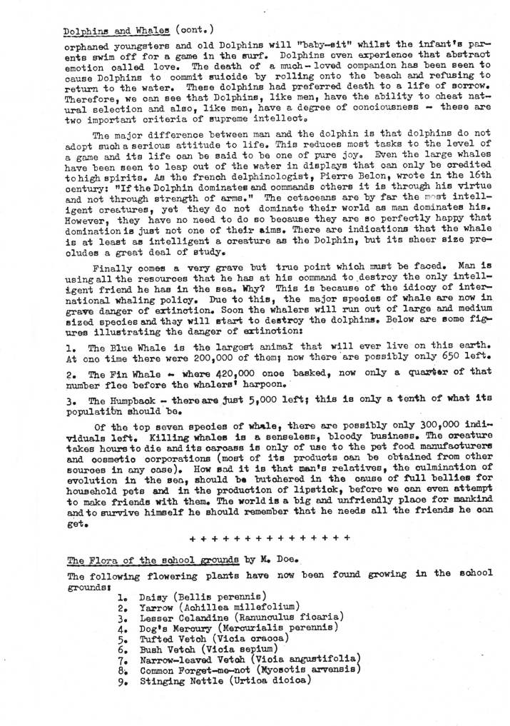 Gazette No. 7
July 1973