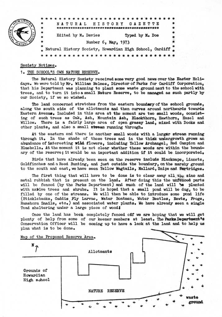 Gazette No. 6
May 1973