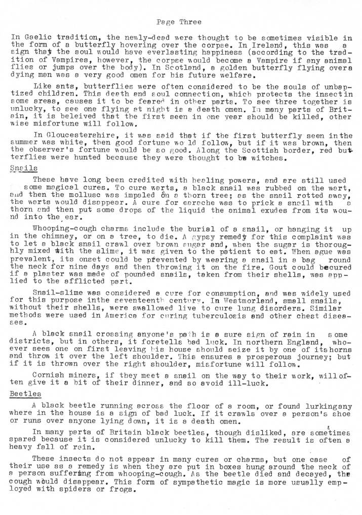 Natural History Gazette
No. 19 December 1975