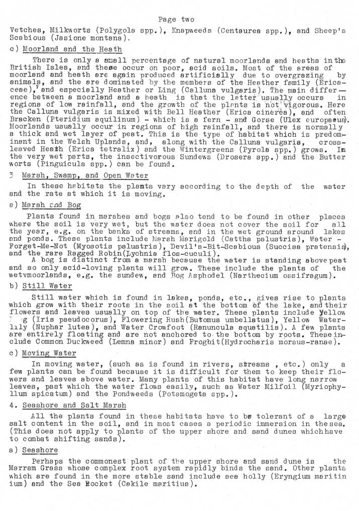 Natural History Gazette
No. 18 November 1975