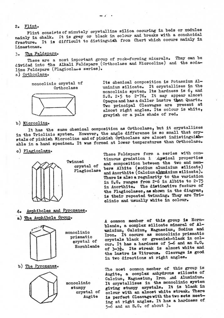 Identifying Geological Specimens
Part 2 - Minerals