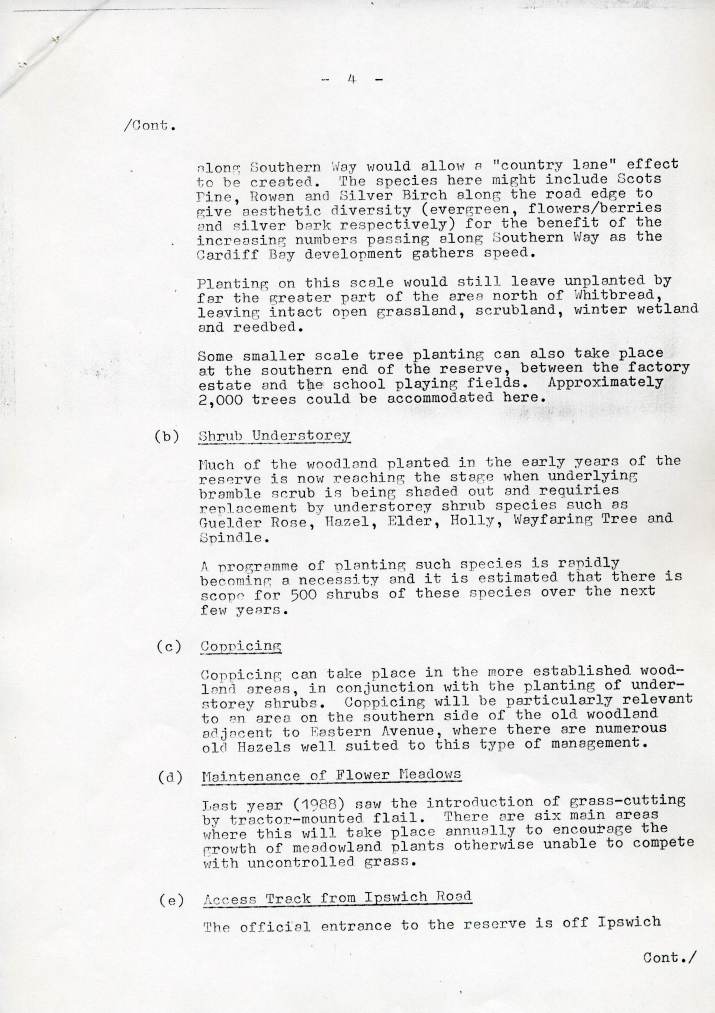 Management Plan 18/04/89 page 4