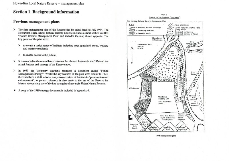 HowardianLNR 
Management plan 2000