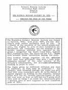 Howardian High School
  Natural History Society
  Through the Eyes
  of The Press 1974