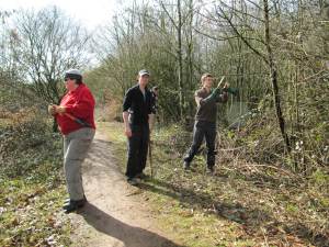 Howardian Local Nature Reserve  Vegetation cut back March 2012